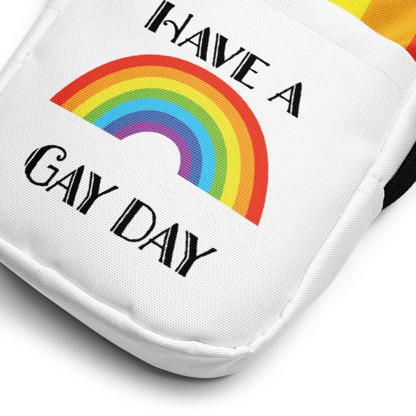 Have A Gay Day Rainbow Crossbody Bag - Pride