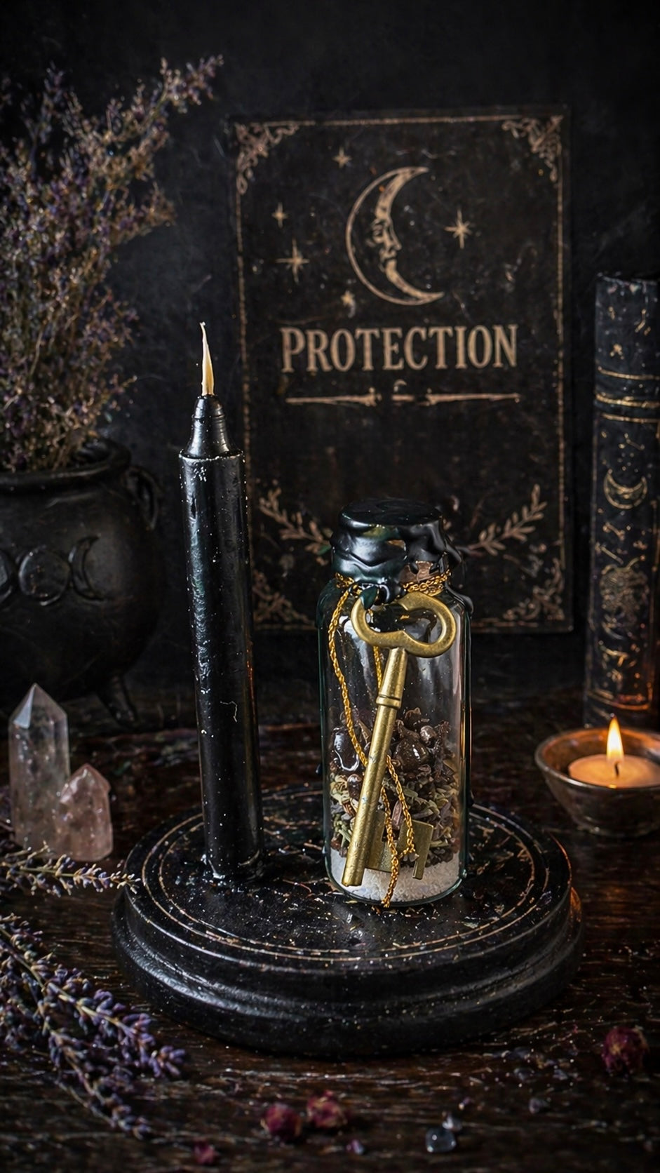 Spell Jar Choose Your Intention For Protection Justice Confidence Love