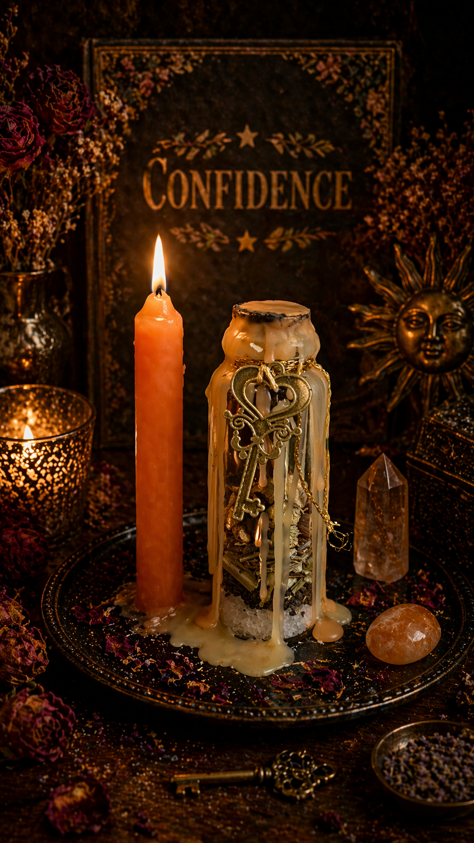 Spell Jar Choose Your Intention For Protection Justice Confidence Love