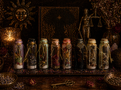 Spell Jar Choose Your Intention For Protection Justice Confidence Love