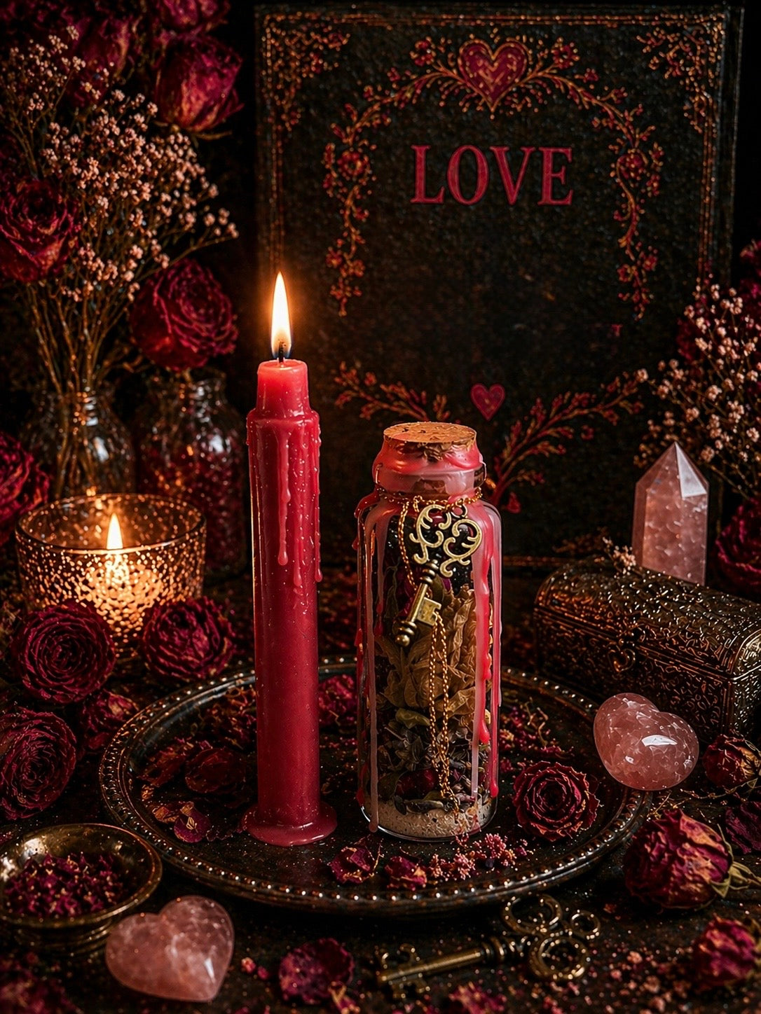 Spell Jar Choose Your Intention For Protection Justice Confidence Love
