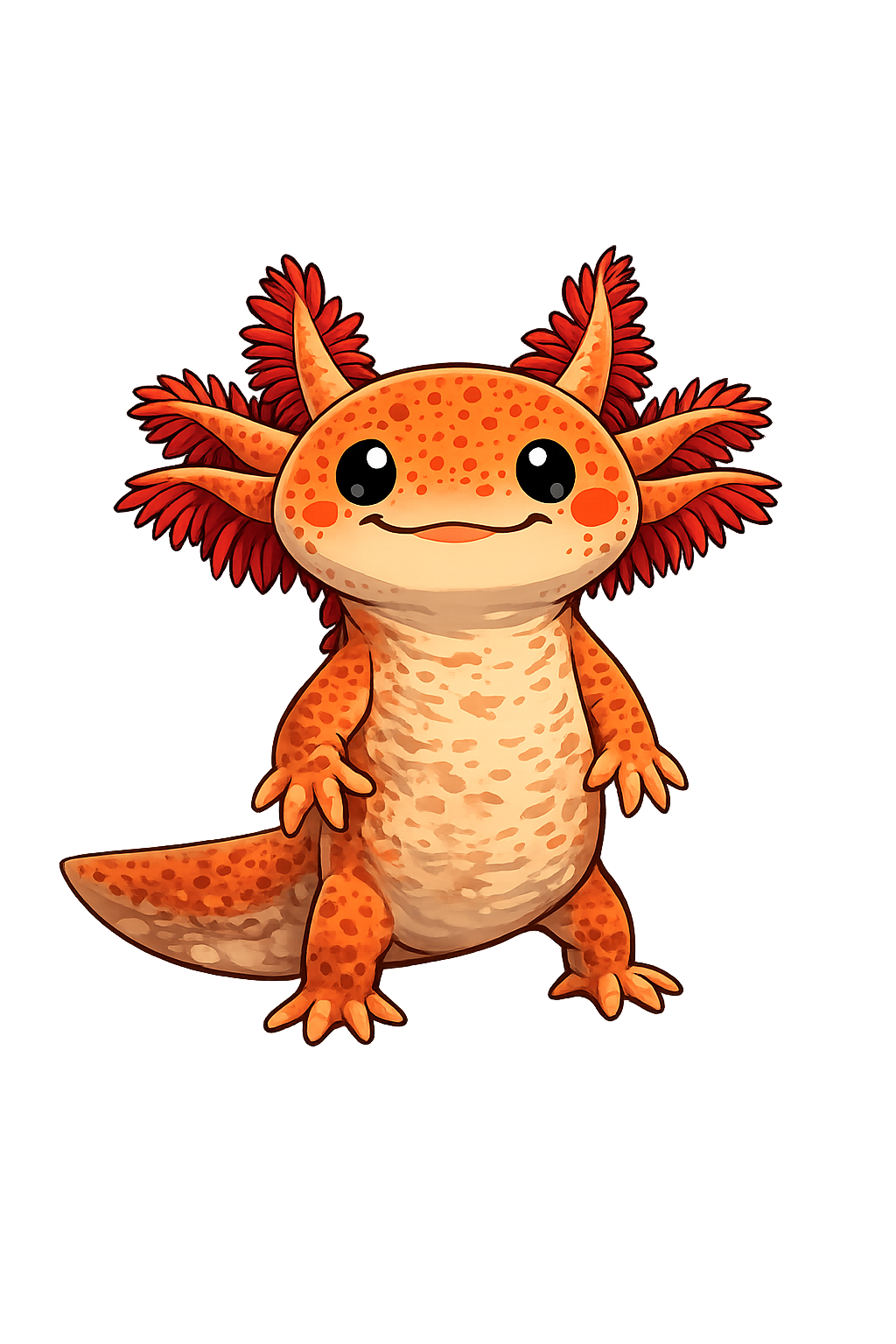 Happy Axolotl Swim Shirt