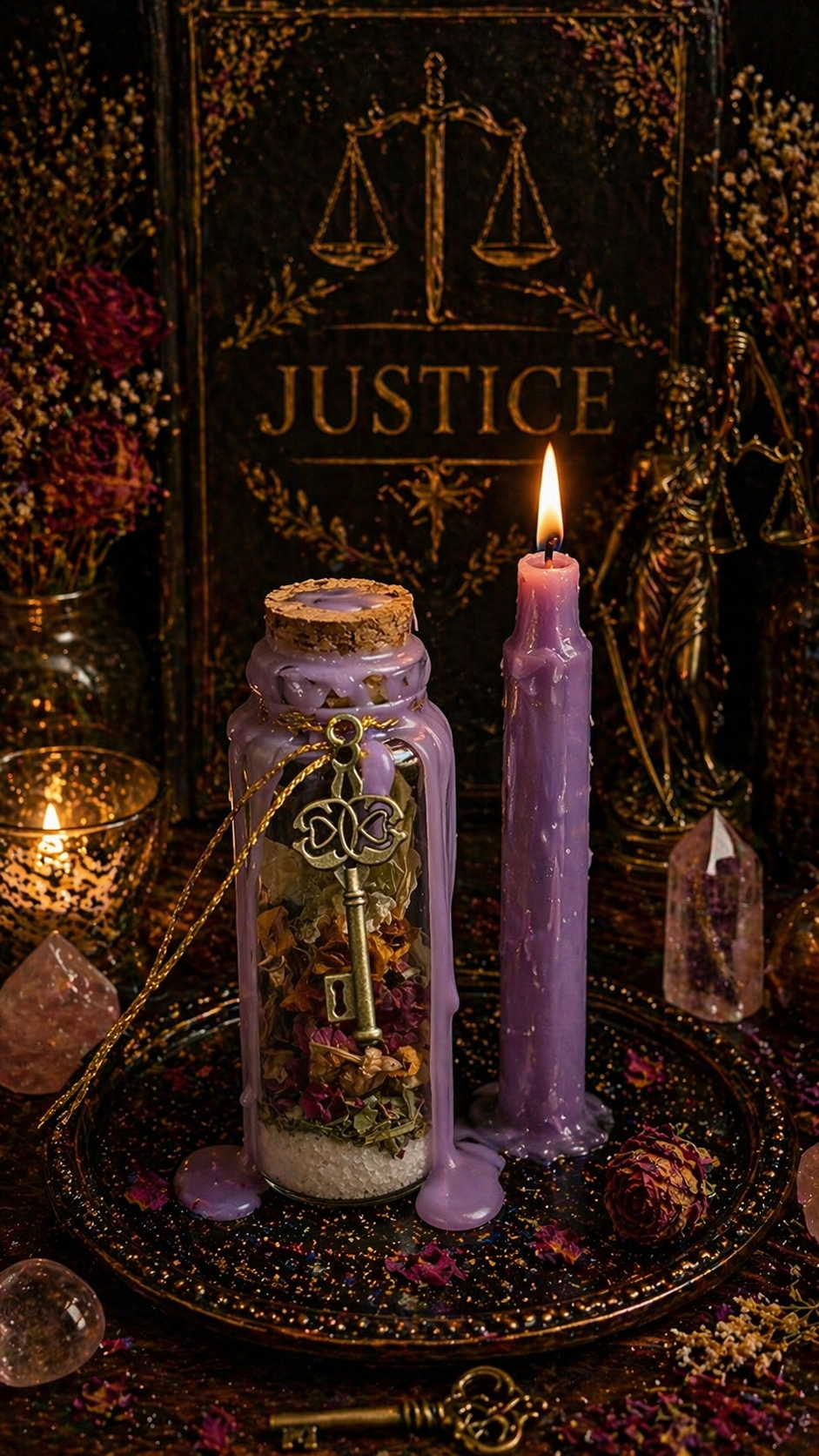 Spell Jar Choose Your Intention For Protection Justice Confidence Love
