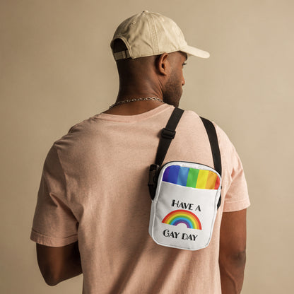Have A Gay Day Rainbow Crossbody Bag - Pride