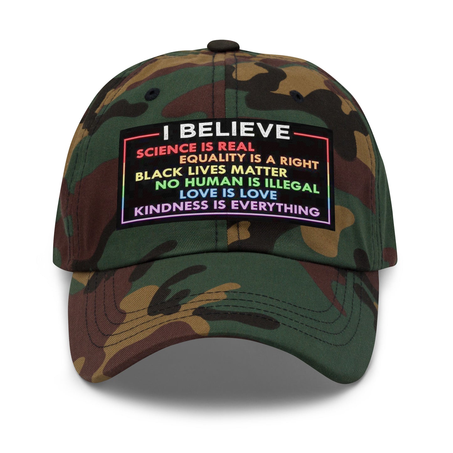 Science is Real, Equality Baseball hat