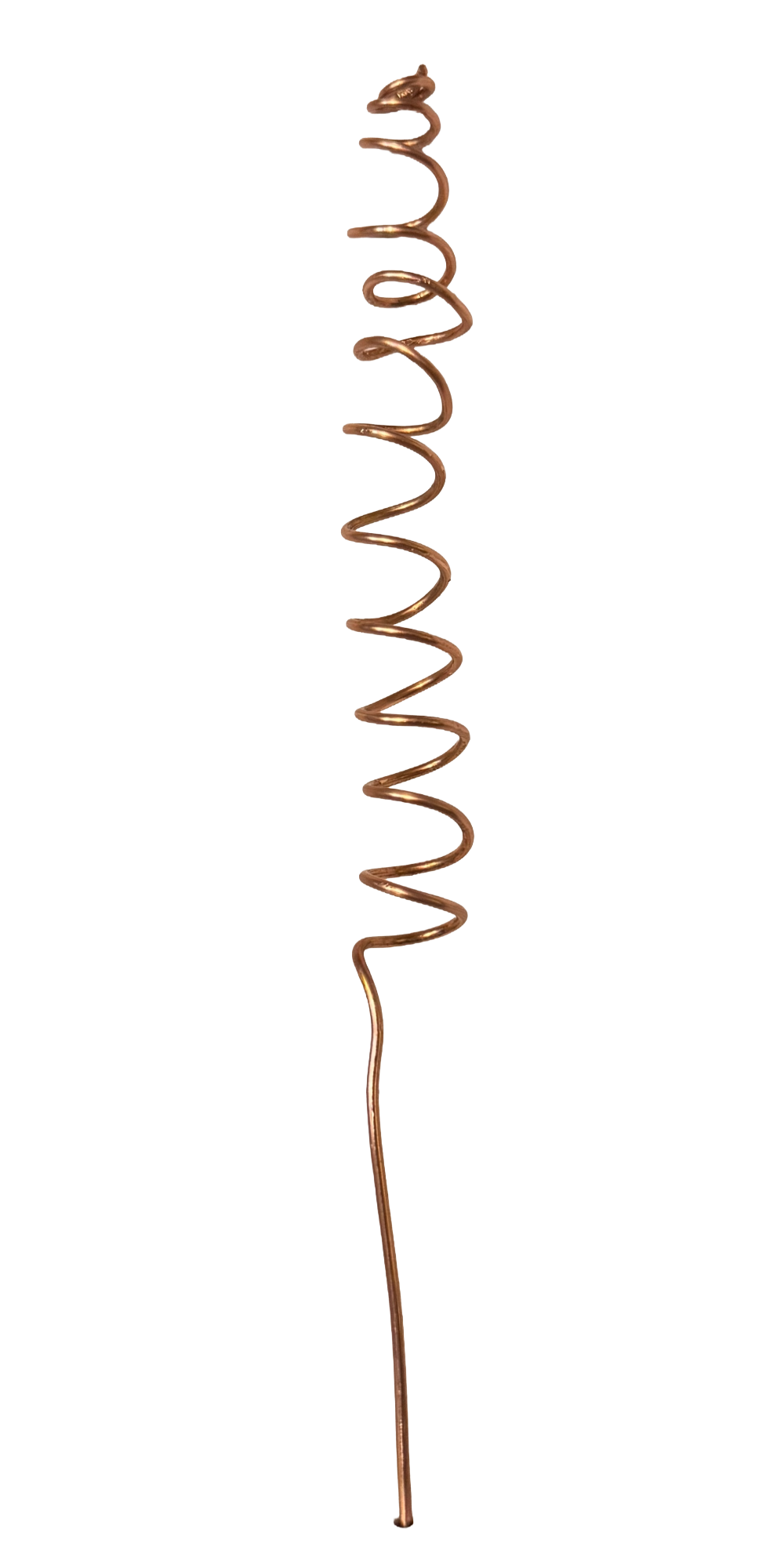 Whimsical Copper Plant Stakes Handmade Mini Garden Sculptures Plant Picks