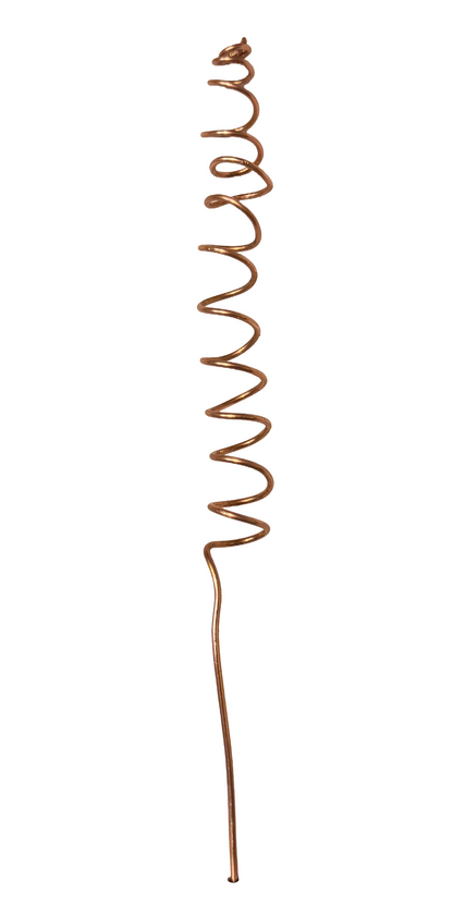 Whimsical Copper Plant Stakes Handmade Mini Garden Sculptures Plant Picks