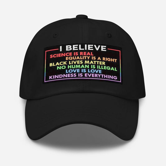 Science is Real, Equality Baseball hat