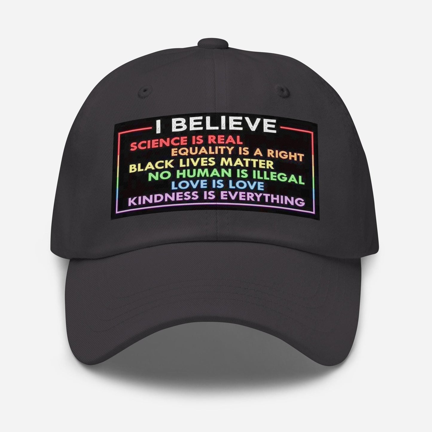 Science is Real, Equality Baseball hat
