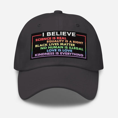 Science is Real, Equality Baseball hat