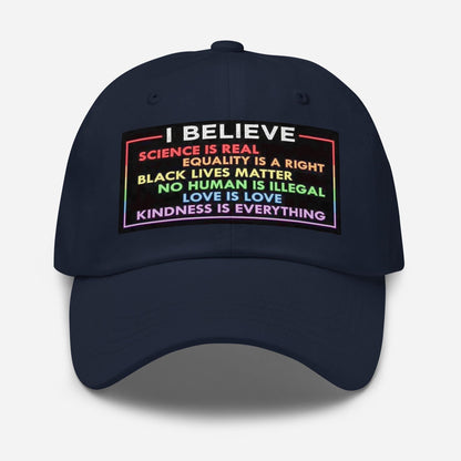 Science is Real, Equality Baseball hat