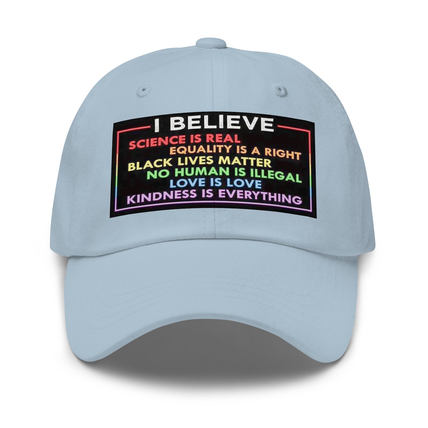 Science is Real, Equality Baseball hat