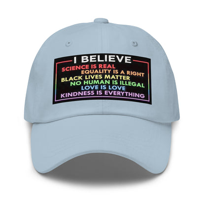 Science is Real, Equality Baseball hat