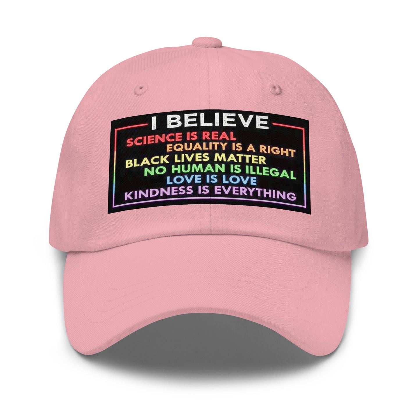 Science is Real, Equality Baseball hat