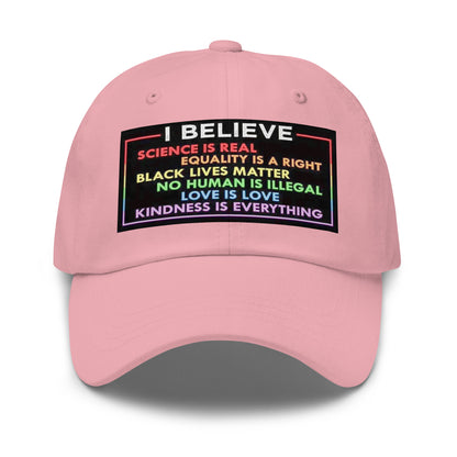 Science is Real, Equality Baseball hat