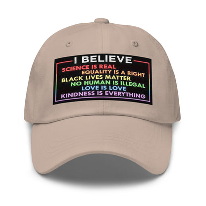 Science is Real, Equality Baseball hat